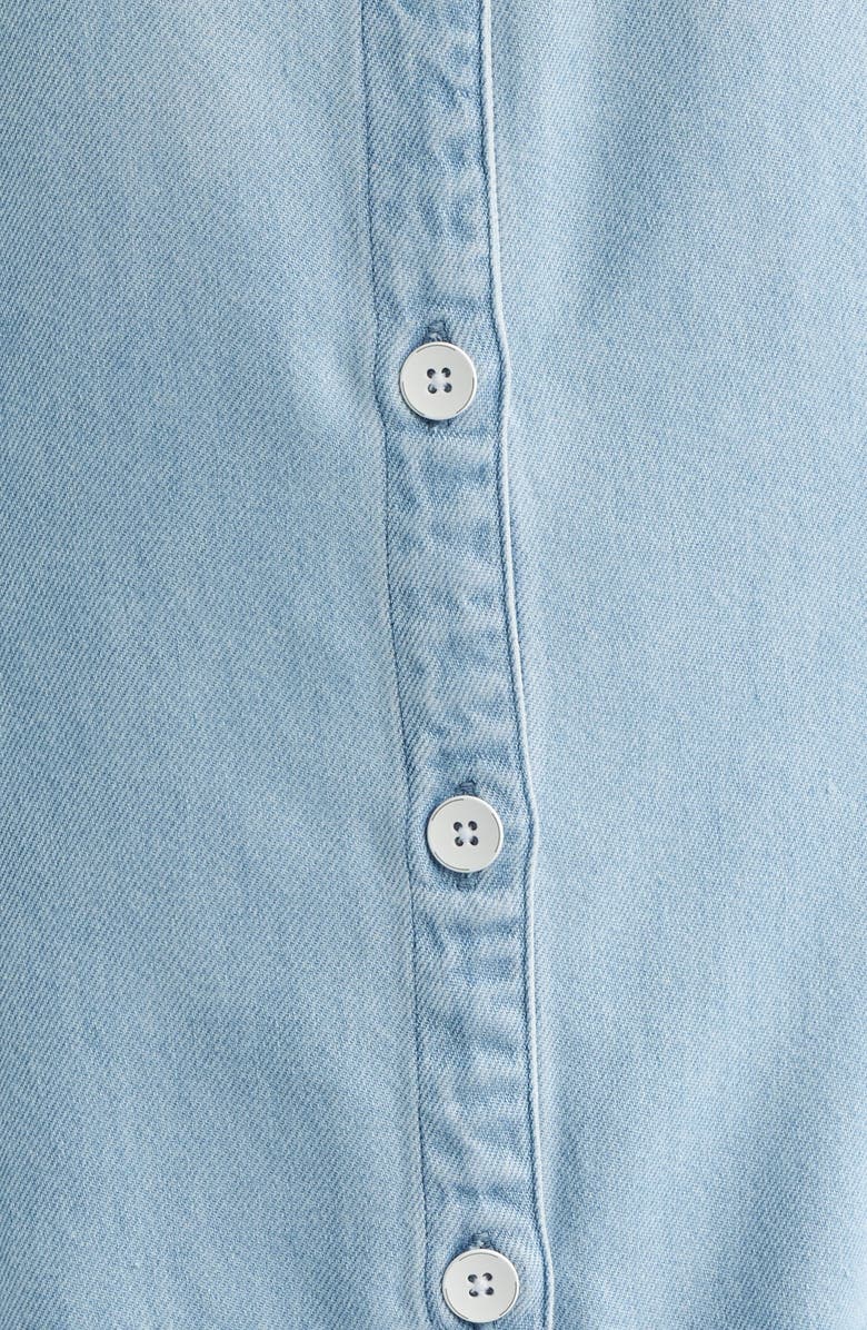 Cloth & Stone Seamed Denim Dress, Alternate, color, Cool Capri Wash