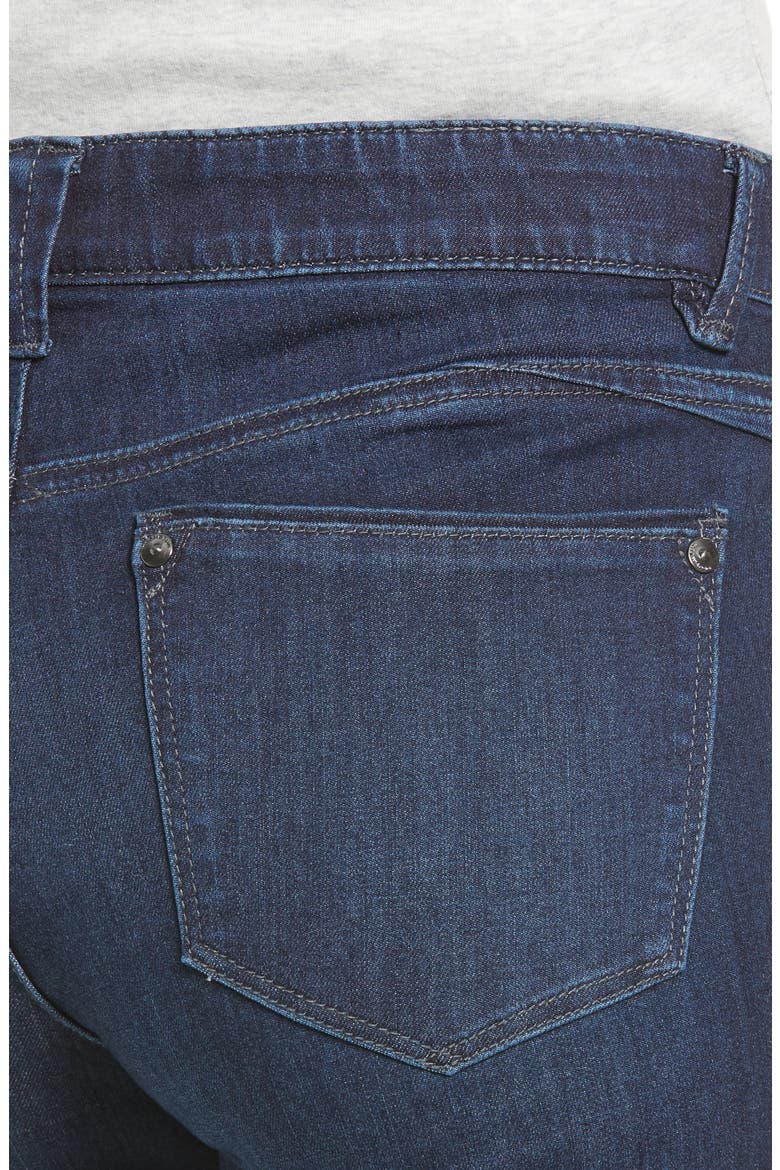 Sophie 'Ab'Solution Skinny Ankle Jeans, Alternate, color, DKNV