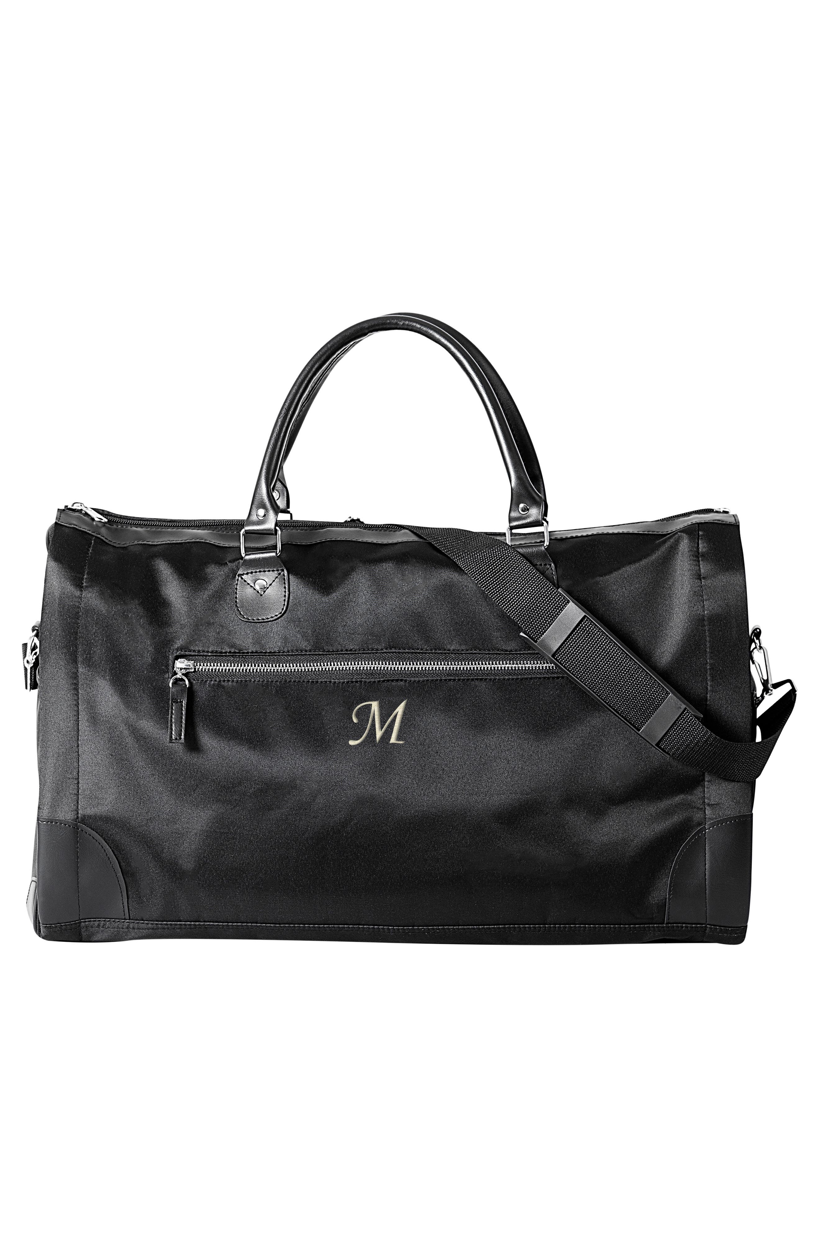 Cathy's Concepts Monogram Duffel/Garment Bag, Alternate, color, 