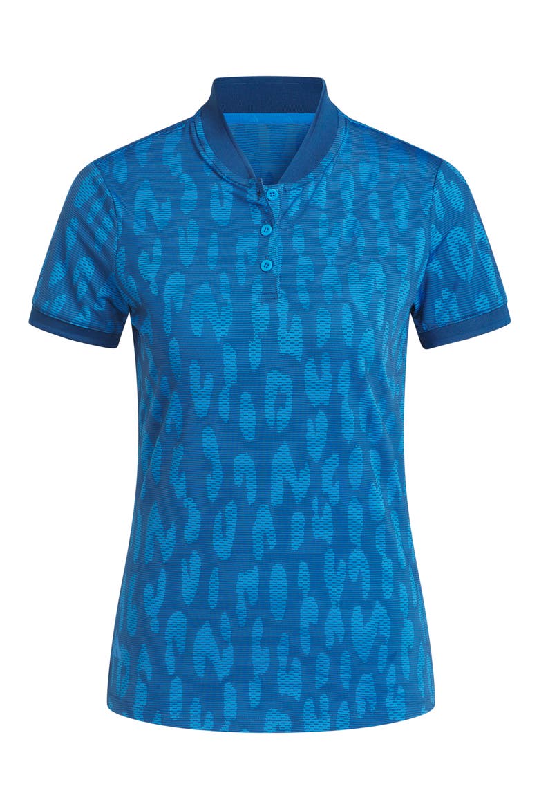 Ultimate365+ Jacquard Polo, Alternate, color, DUSKY PETROL