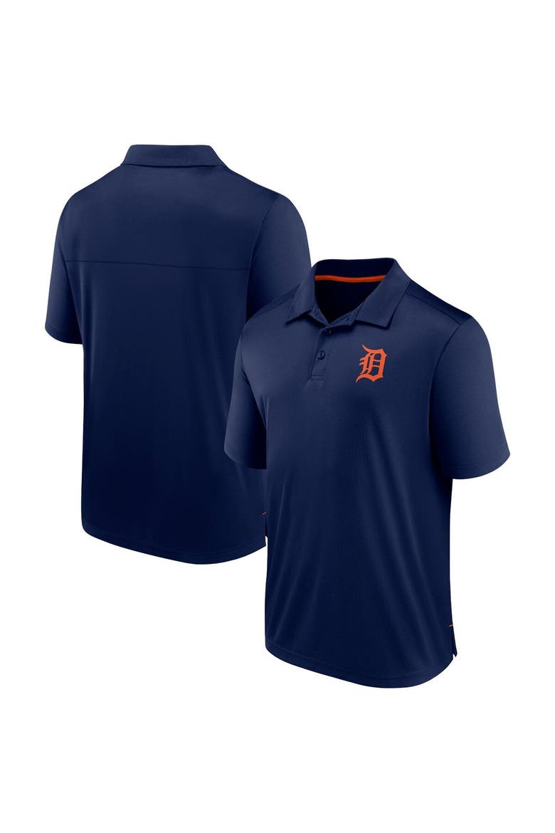 Men's Fanatics Branded  Navy Detroit Tigers Fitted Polo, Main, color, Navy