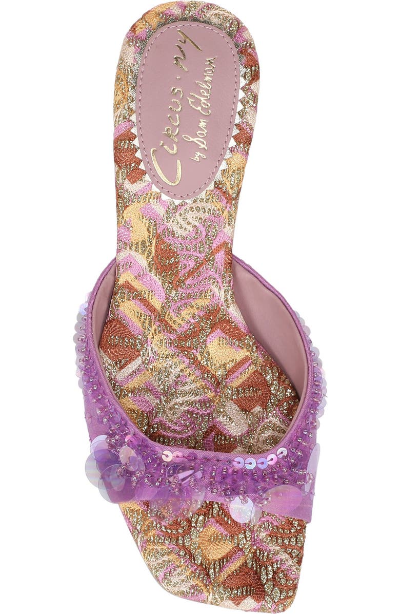 Circus NY by Sam Edelman Juliana Sequin Sandal, Alternate, color, Spring Lilac