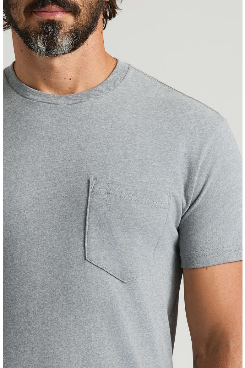 Heavyweight Pocket T-Shirt, Alternate, color, HEATHER GRAY