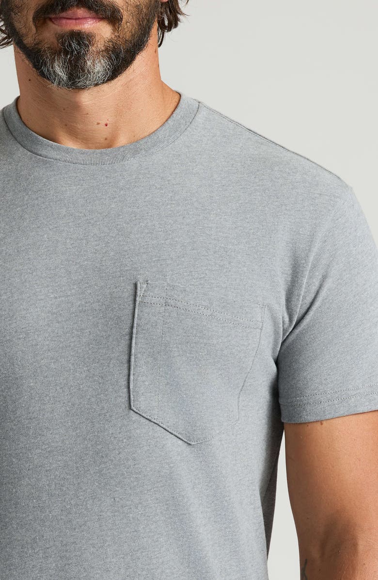 True Classic Heavyweight Pocket T-Shirt, Alternate, color, Heather Gray
