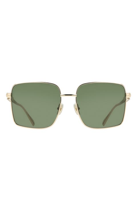 57mm Square Sunglasses