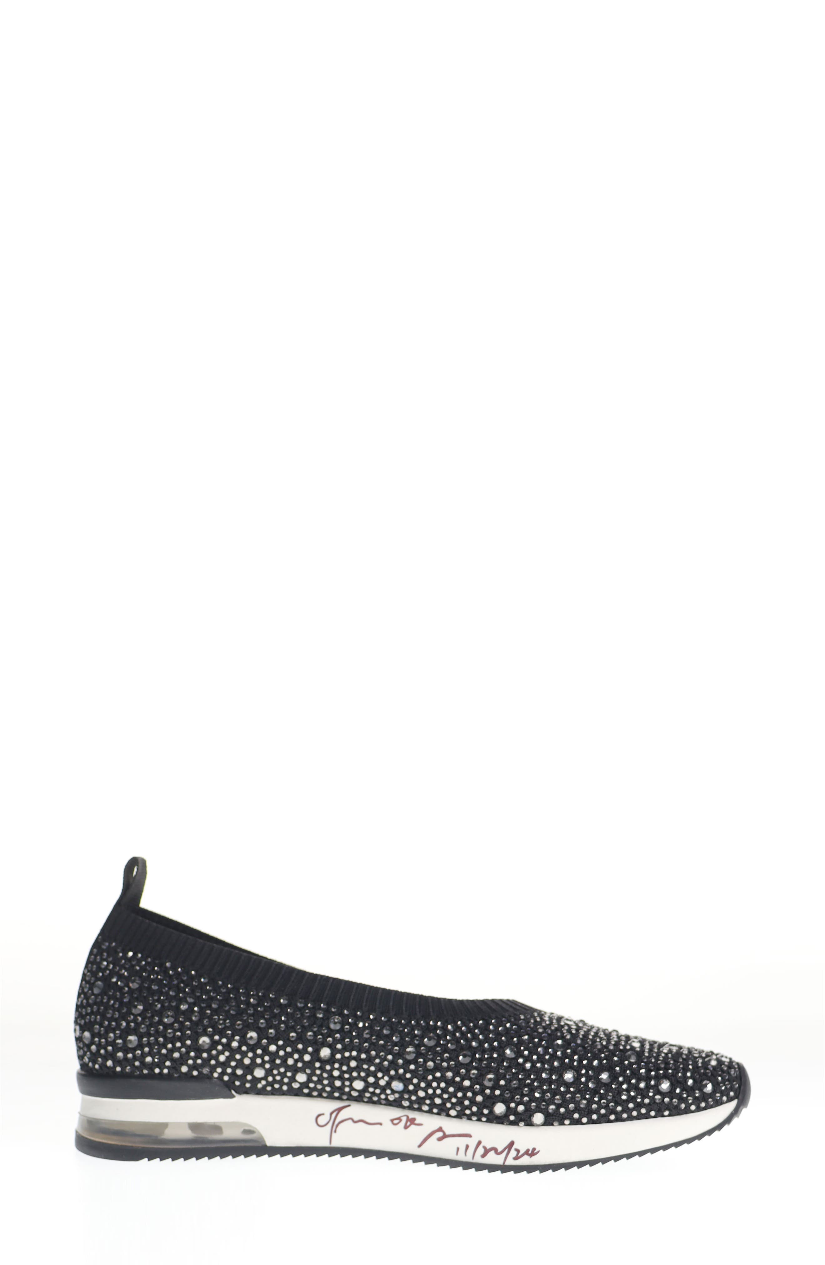 Reaction Kenneth Cole Evaline Slip-On Sneaker, Alternate, color, Black Knit