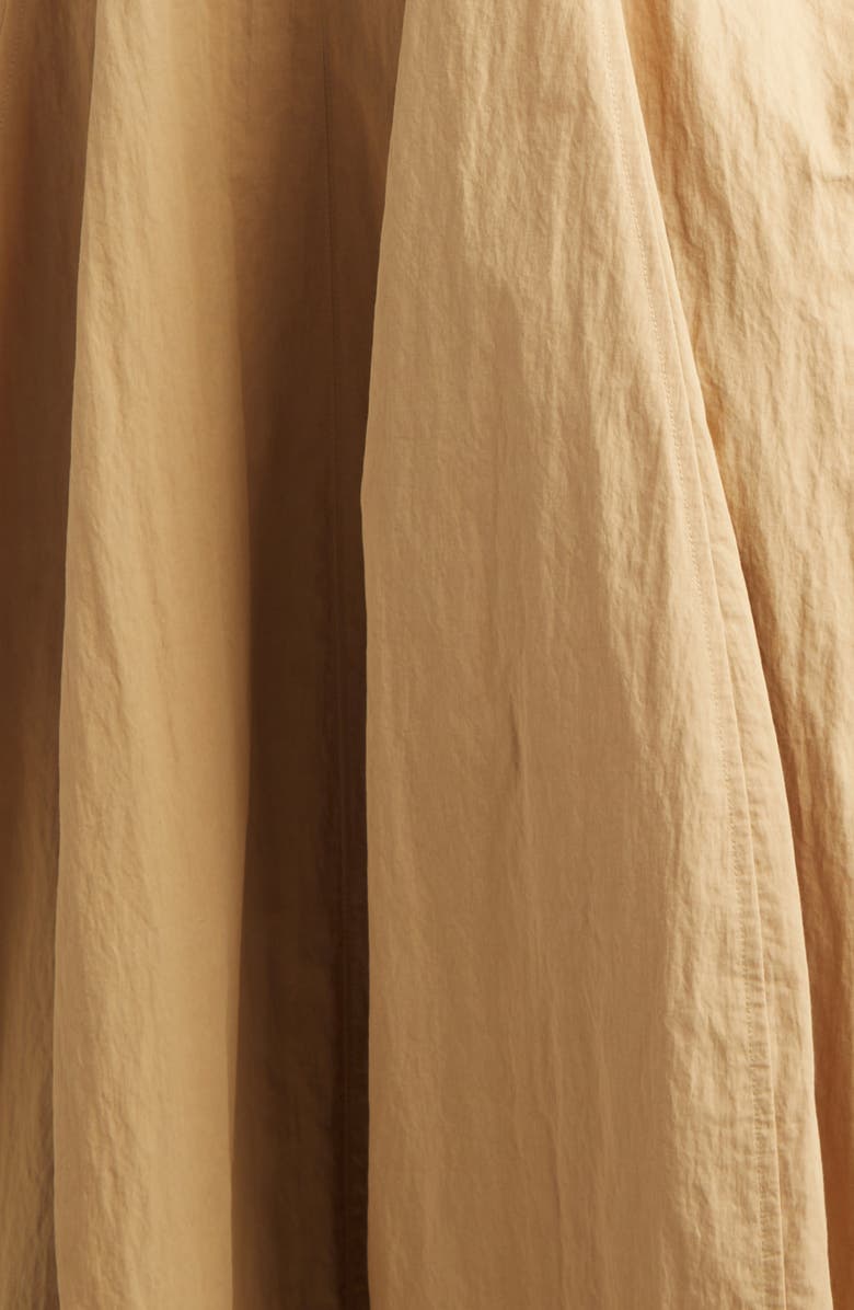 A.L.C. Nina Cotton Blend Barrel Dress, Alternate, color, Sand Dune