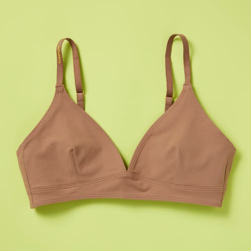 Yellowberry Lily Triangle Bra In Mocha