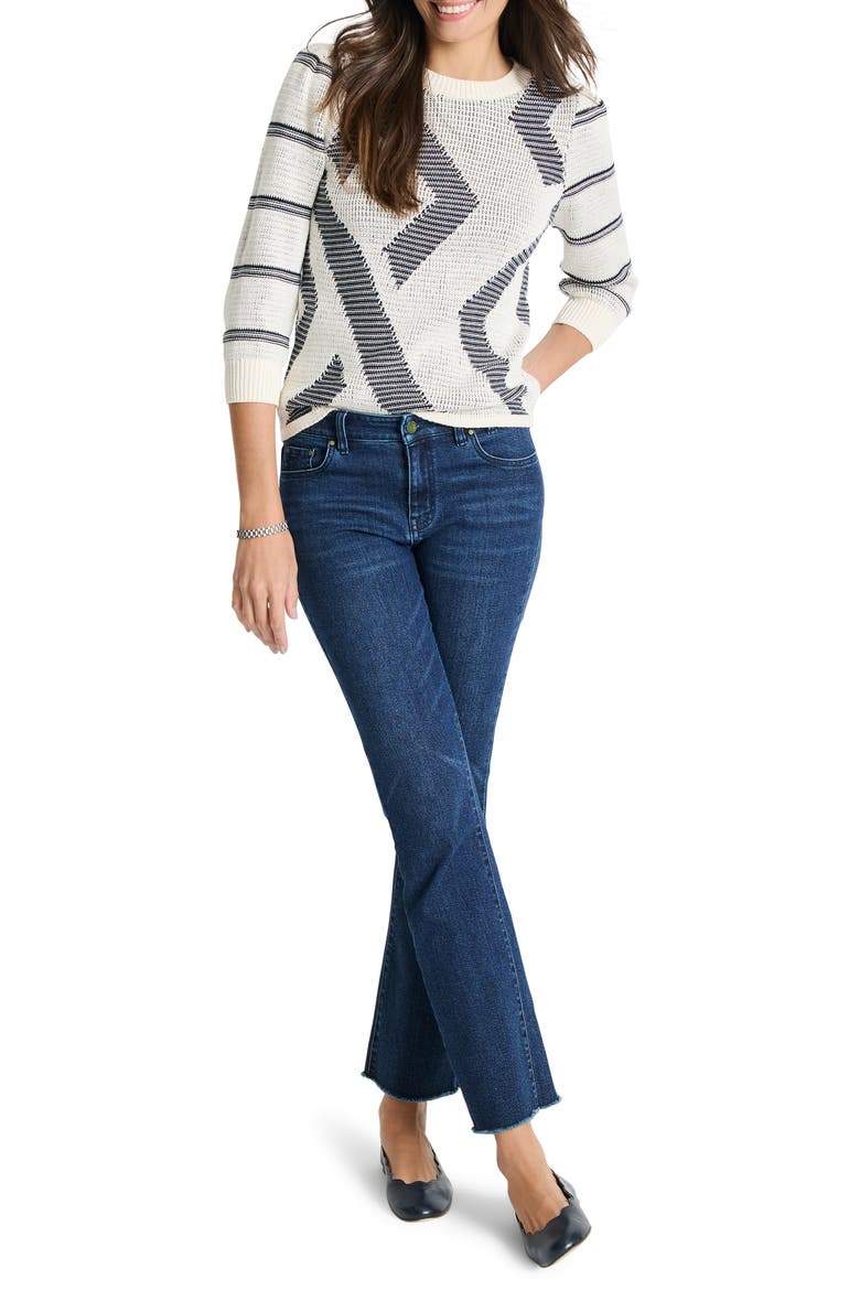 This & That Sweater, Alternate, color, WHITE MULTI