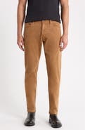 AG Tellis Sueded Stretch Sateen Slim Leg Pants (Nordstrom Exclusive)