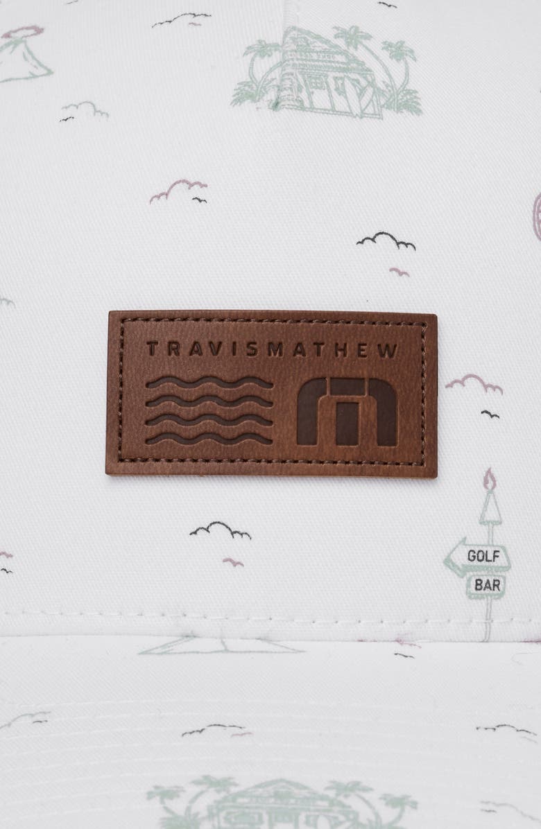 TravisMathew Tiki Mapes Snapback Baseball Cap, Alternate, color,