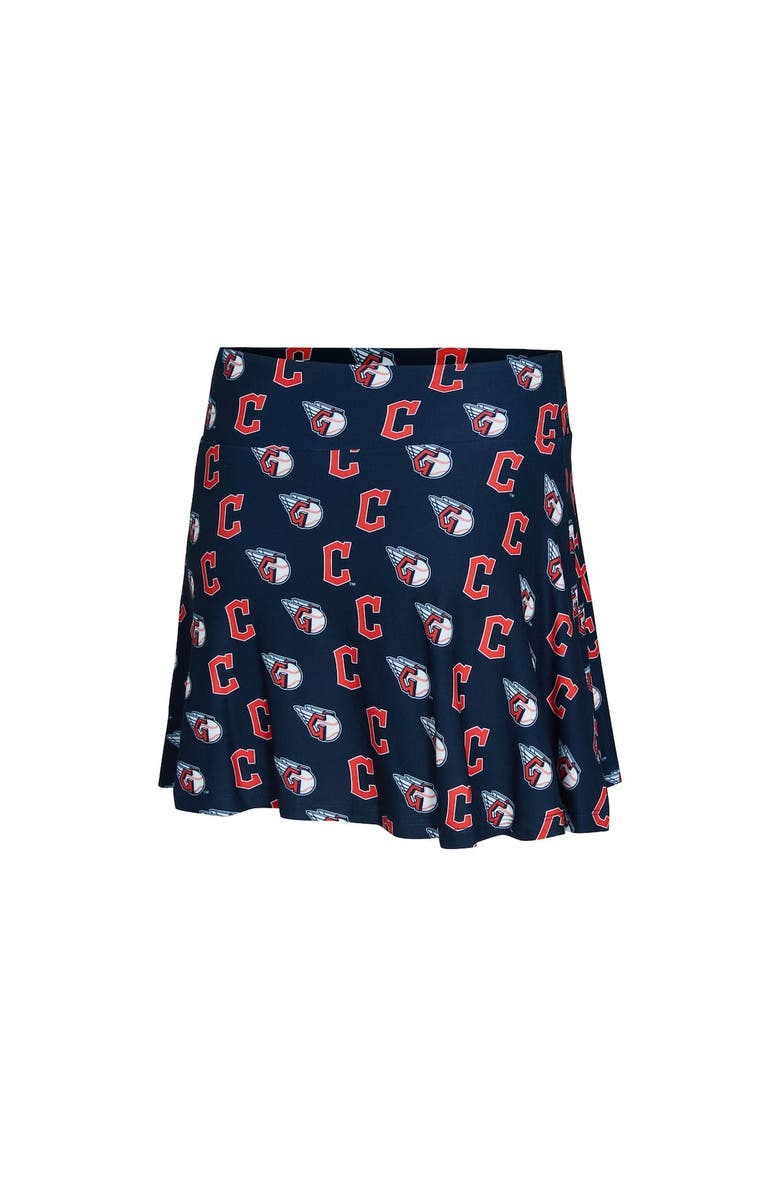 CONCEPTS SPORT Women's Concepts Sport  Navy Cleveland Guardians Knit Tank Top & Skort Set, Alternate, color, Navy