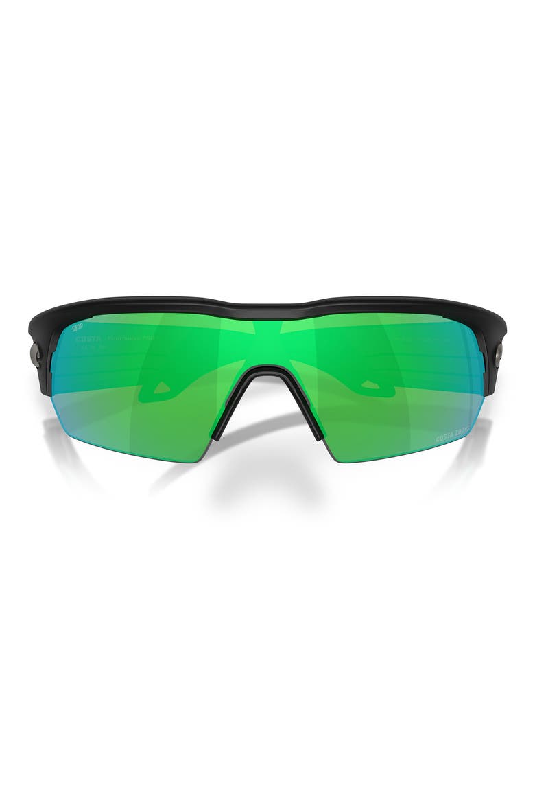 Pilothouse 35mm Sunglasses, Alternate, color, MATTE BLACK / GREEN 580P