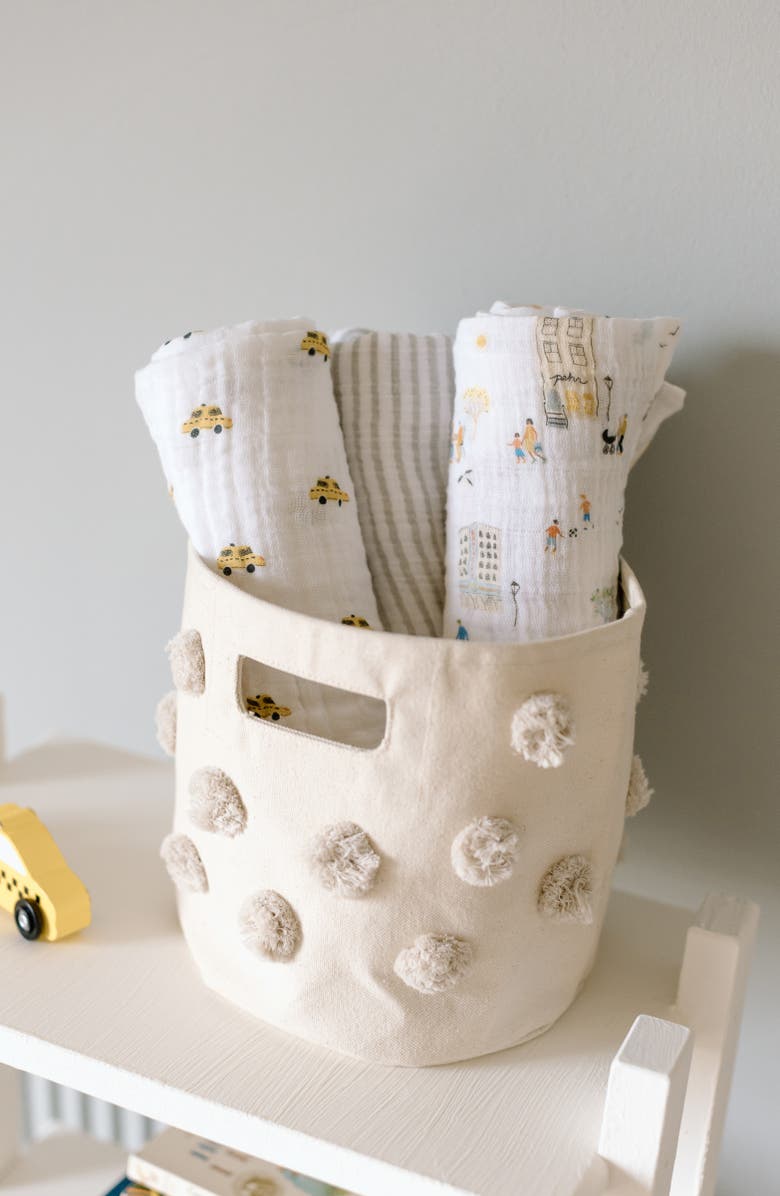 Pehr Celestial Organic Cotton Swaddle, Main, color, 