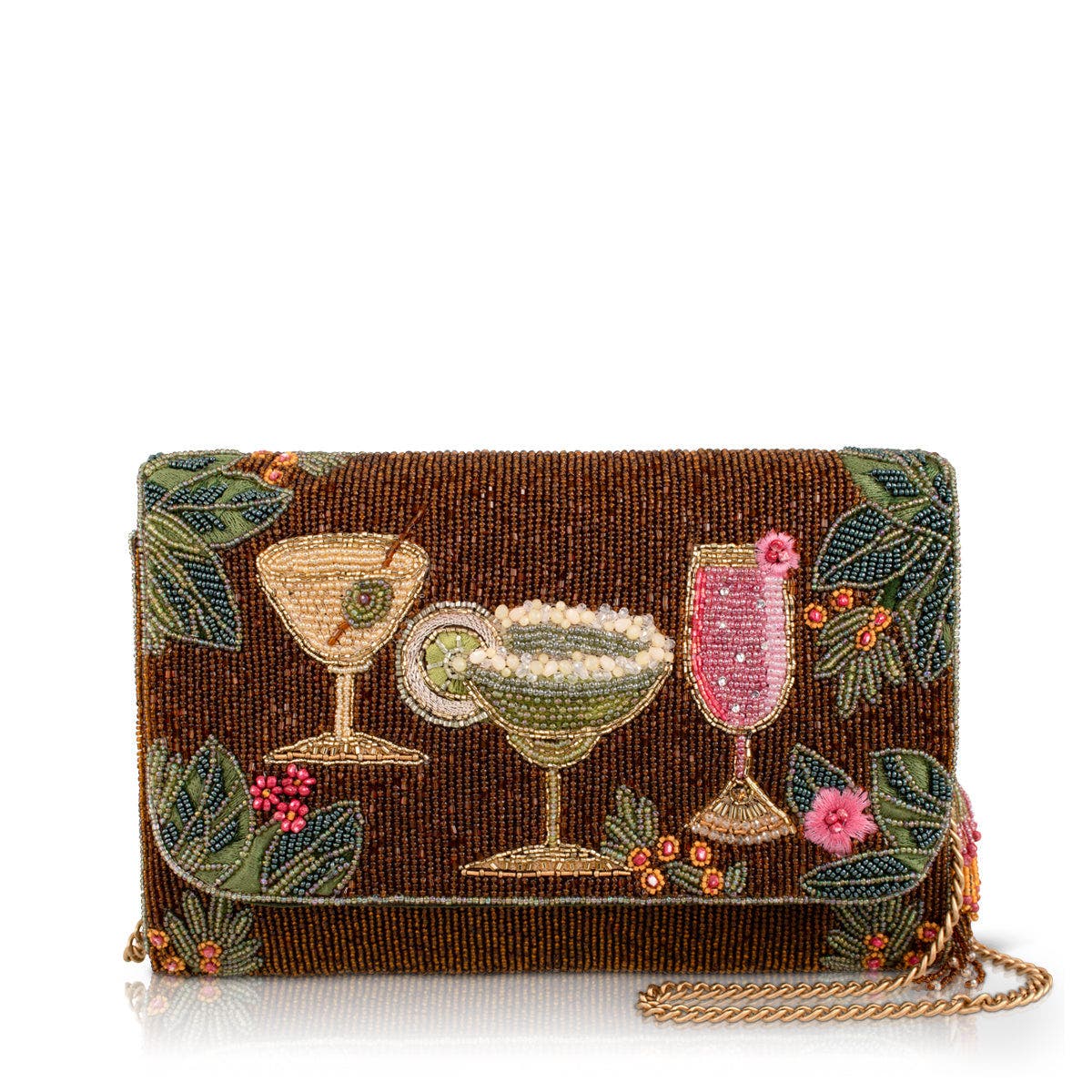 Cheers to Paradise Crossbody Handbag, Main, color, Brown