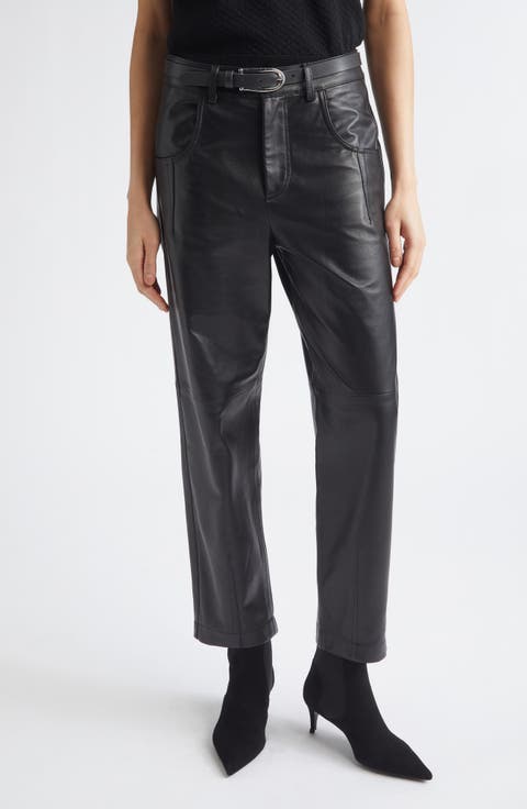 Lambskin Leather Pants