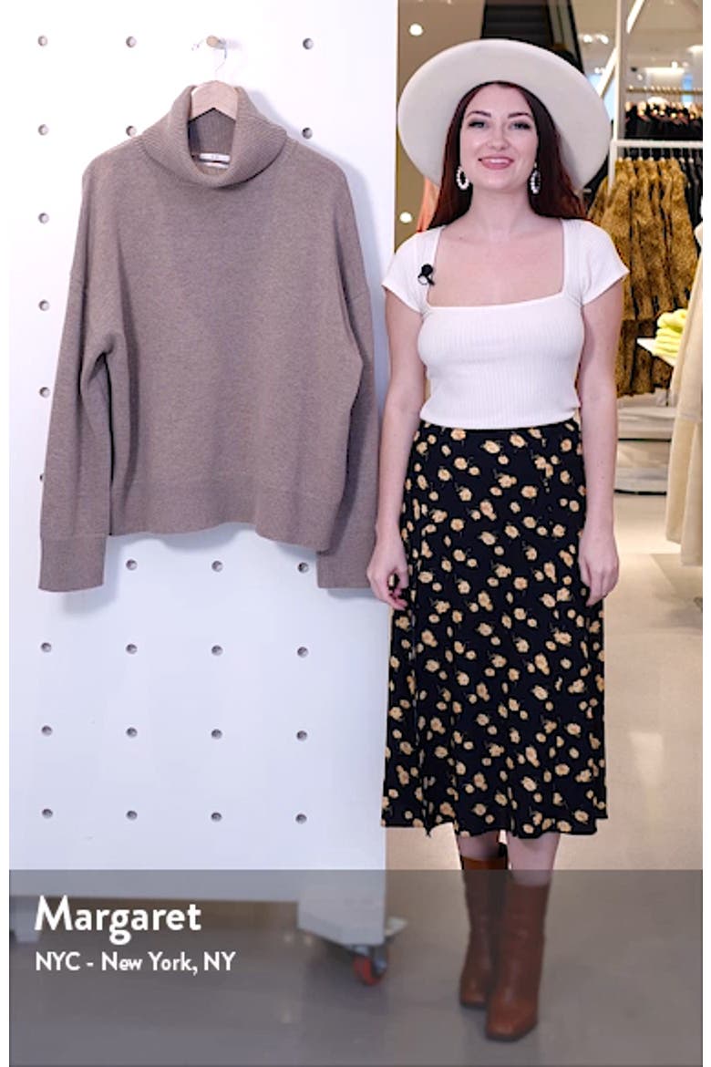 Bell Sleeve Wool & Cashmere Sweater video