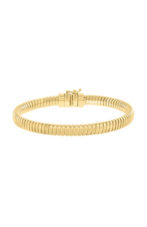 14K Yellow Gold Sunlit Harmony Gold Bracelet