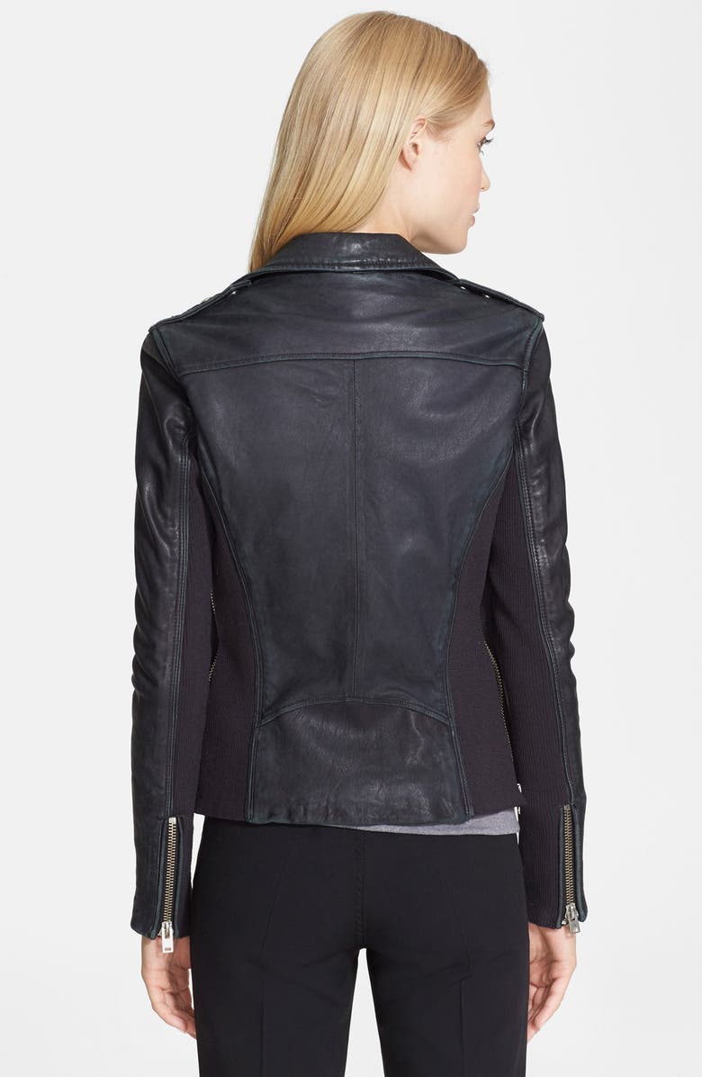 IRO 'Vika' Leather Jacket, Alternate, color,