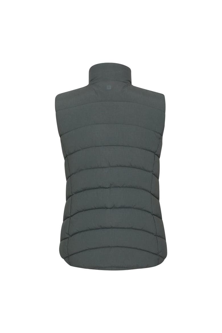 Opal Padded Vest, Alternate, color, Dark Khaki