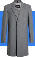BOSS Hendrick Wool Blend Coat