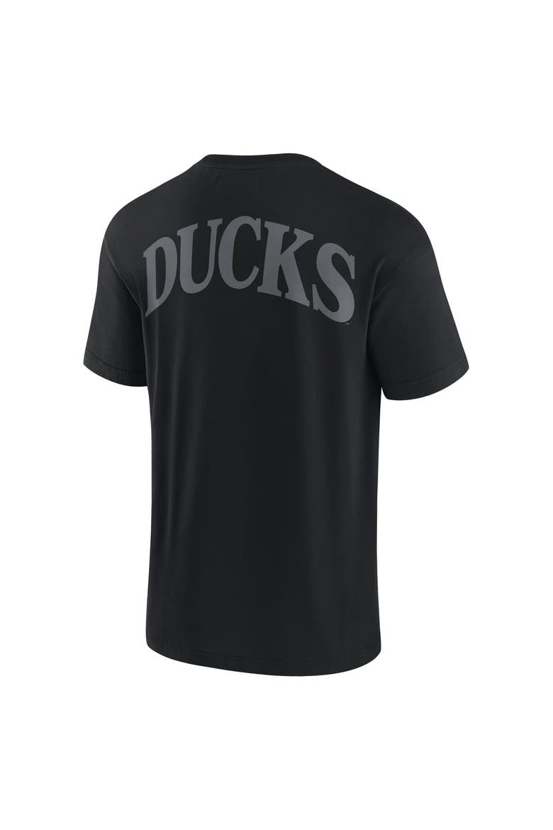 Men's Fanatics Black Oregon Ducks Iconic T-Shirt, Alternate, color, Black