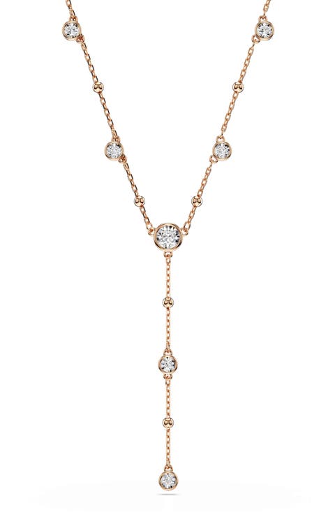 Imber Crystal Y Necklace