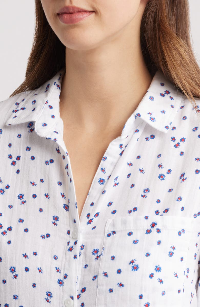 beachlunchlounge Alessia Print Shirt, Alternate, color, 