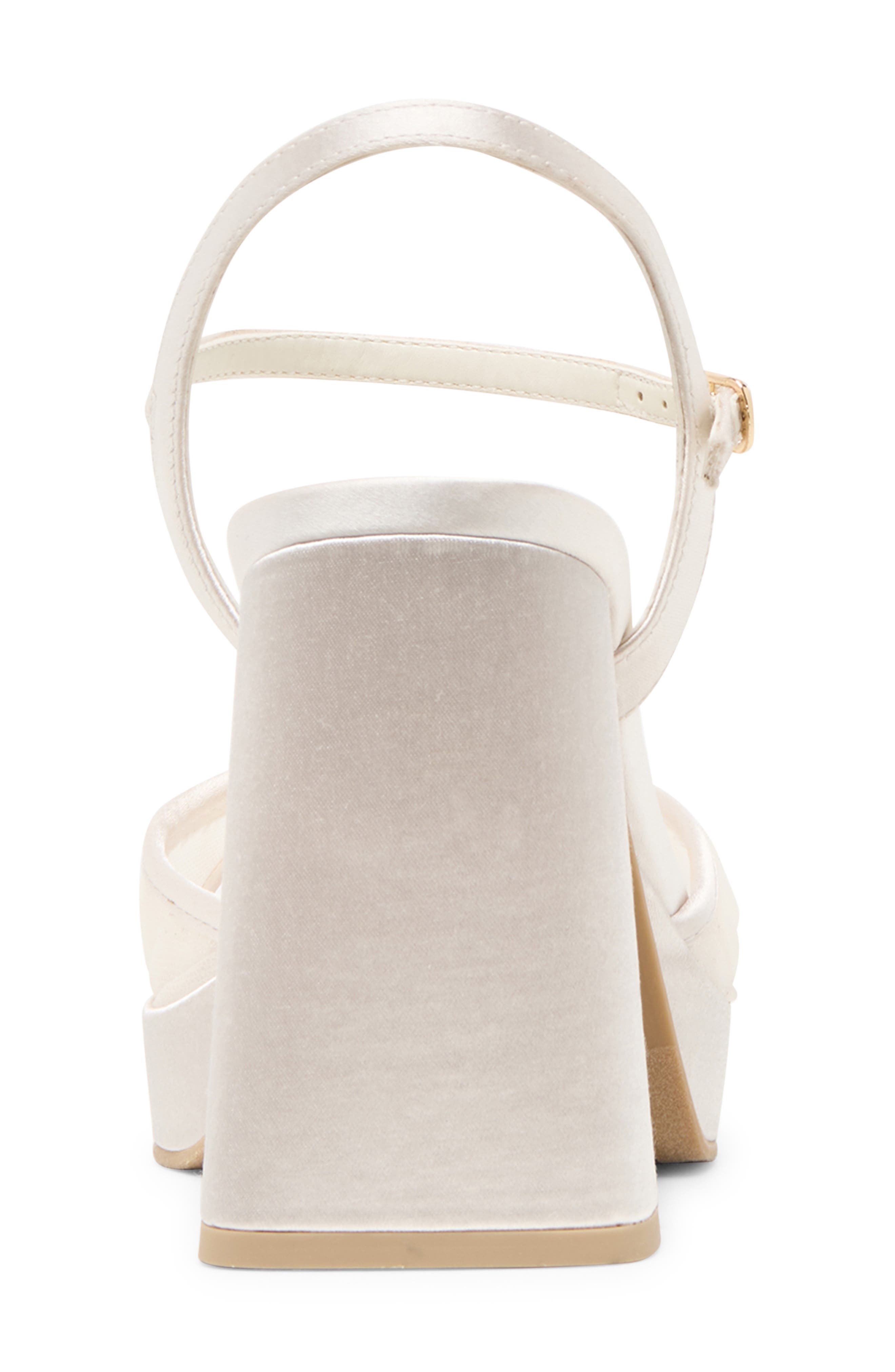 Dolce Vita Preya Platform Sandal, Alternate, color, Ivory Tulle