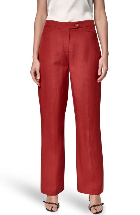 Straight Leg Pants