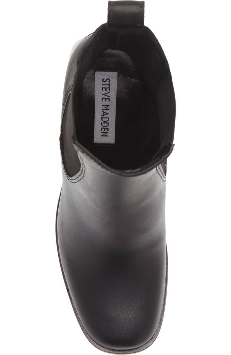 Steve Madden Argent Square Toe Chelsea Boot, Alternate, color,