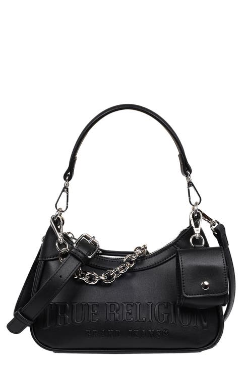 Punto Logo Zip Shoulder Bag