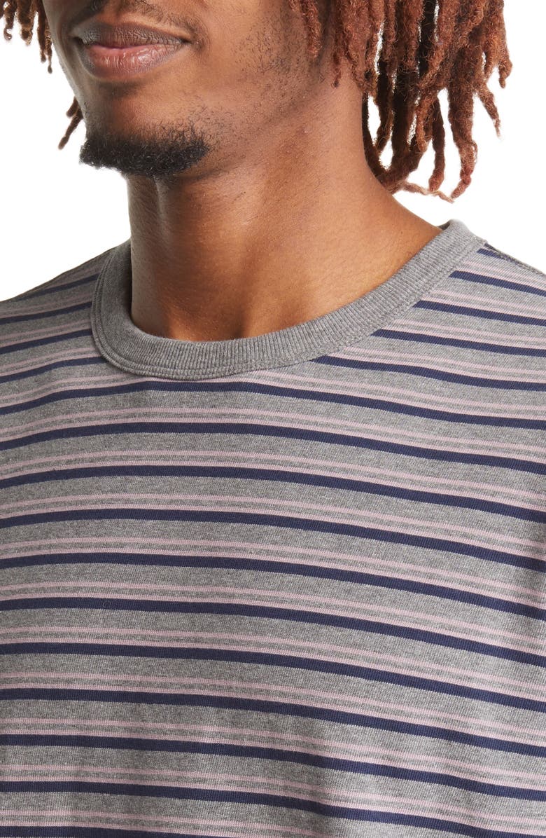 Vans Awbrey II Stripe Long Sleeve T-Shirt, Alternate, color,