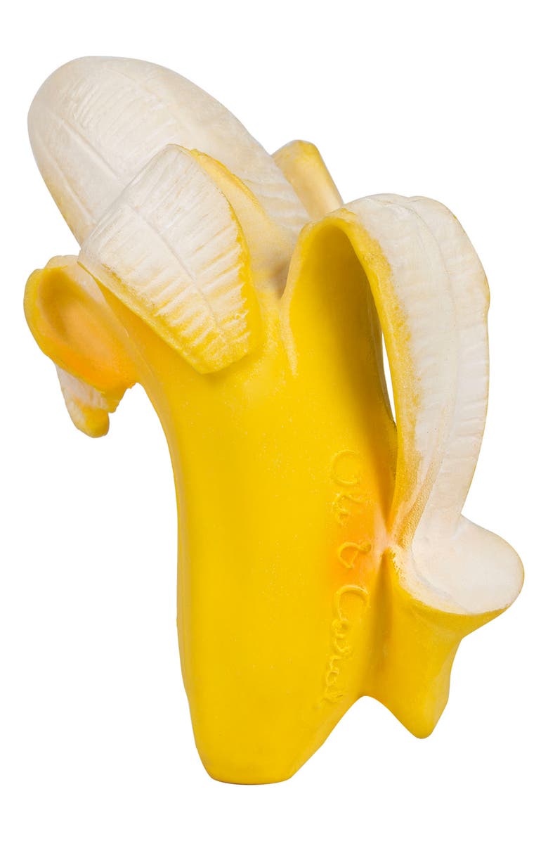 Oli&Carol Oli and Carol Ana Banana Teething Toy, Alternate, color,