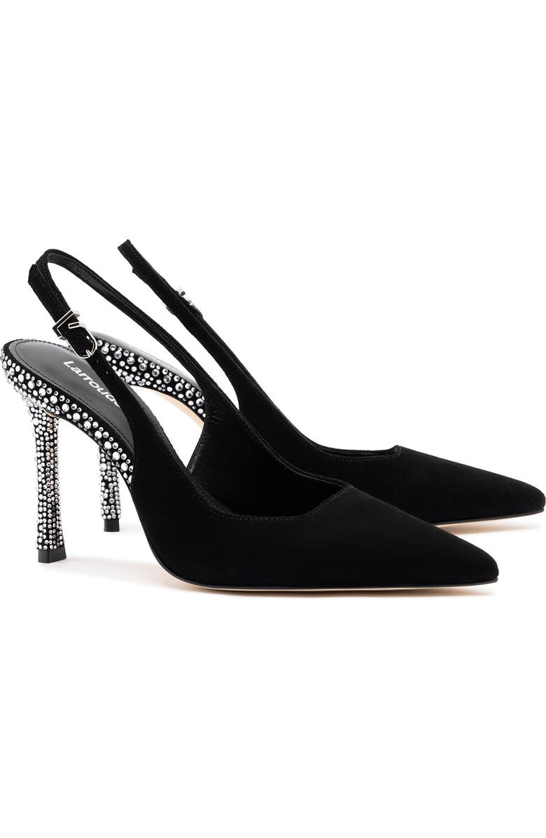 Larroudé Kaitlan Crystal Pump, Alternate, color,