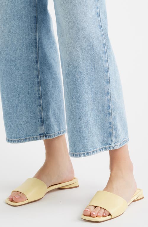 Nordstrom Babette Slide Sandal In Yellow
