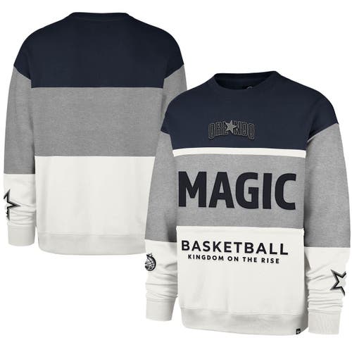 47 Brand Unisex '47 Gray Orlando Magic 2024/25 City Edition On Five Maximalist Pullover Sweatshirt In Gray