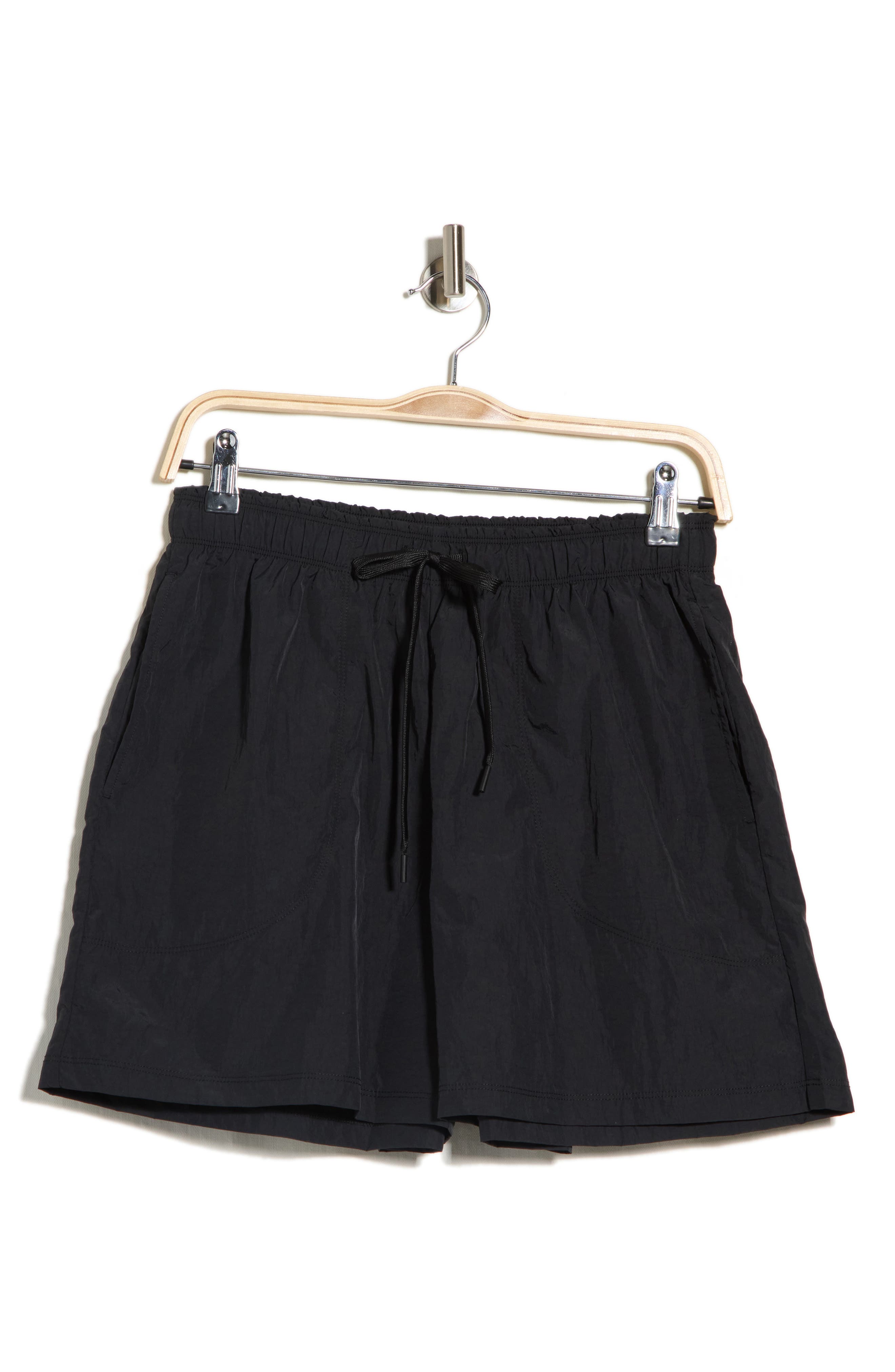 Breakaway Crinkled Long Shorts