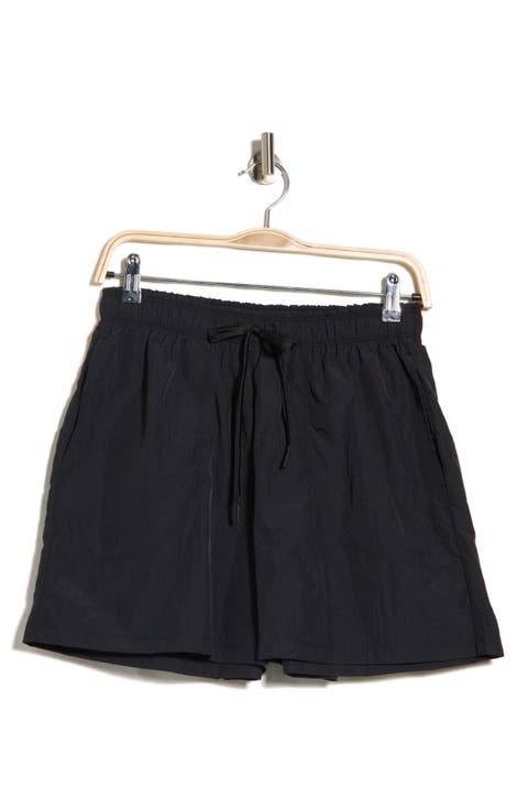 Breakaway Crinkled Long Shorts