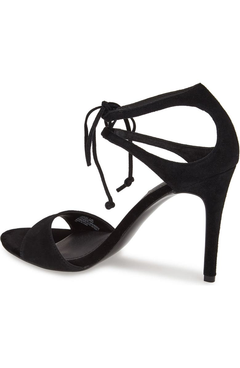 Steve Madden 'Semona' Suede Ankle Strap Sandal, Alternate, color,