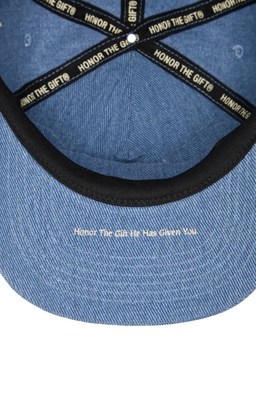 Honor The Gift Est 1988 Patch Snapback Baseball Cap In Blue