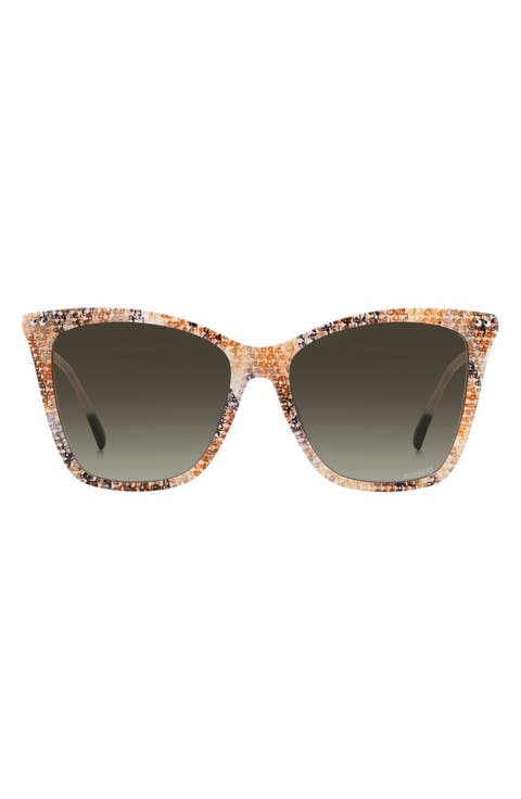 54mm Cat Eye Sunglasses