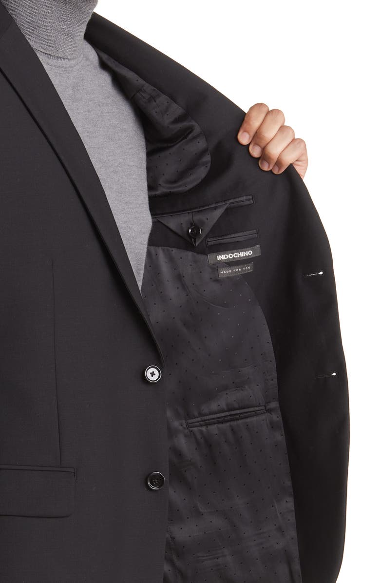 Indochino Haxby Solid Wool Suit, Alternate, color,