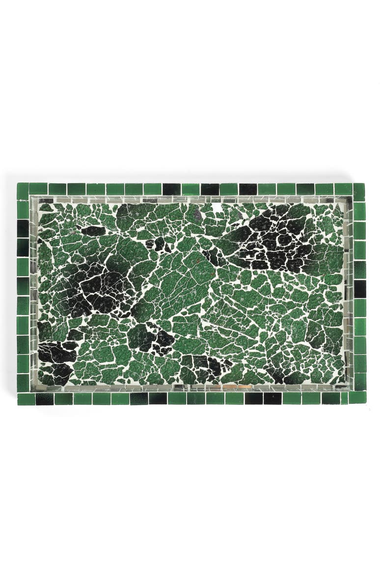 Tiramisu Decorative Accent Tray, Alternate, color, Green