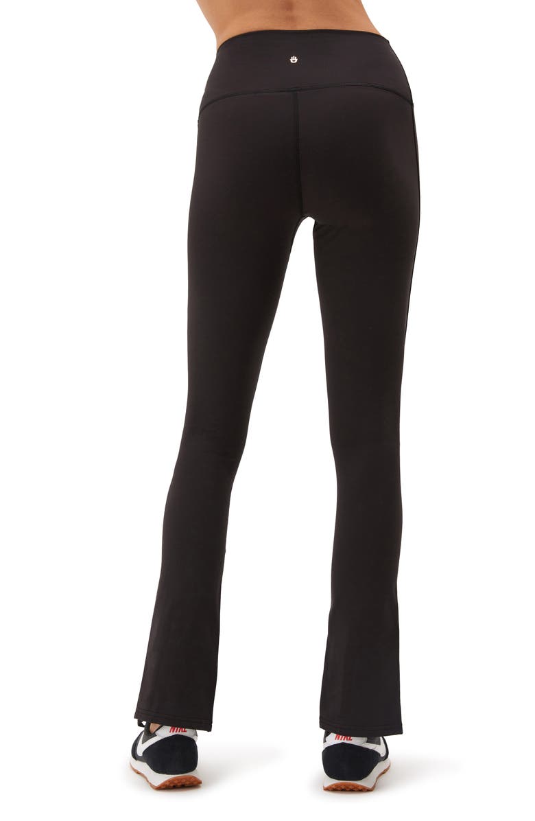 Spiritual Gangster Leti Warm Core Split Hem Leggings, Alternate, color, 