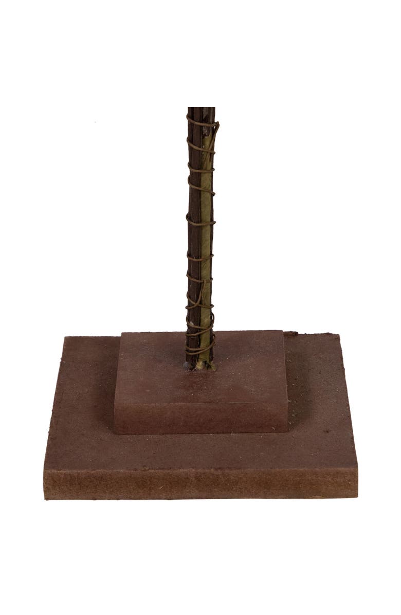 Northlight 50" Artificial Red Berry Christmas Twig Tree with Square Stand, Unlit, Alternate, color, 