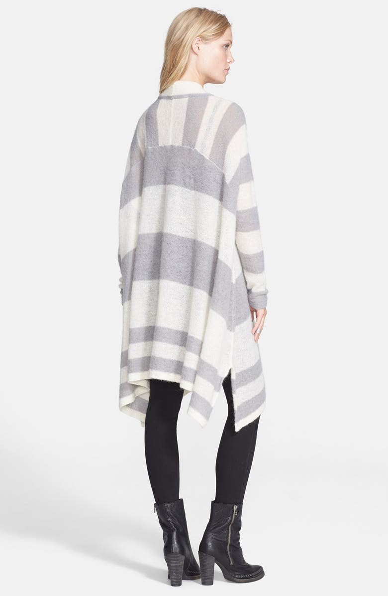 Free People 'Lafayette' Stripe Alpaca Blend Poncho, Alternate, color, 