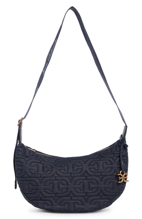 Ethyl Crescent Sling Crossbody Bag