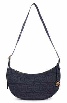 Ethyl Crescent Sling Crossbody Bag