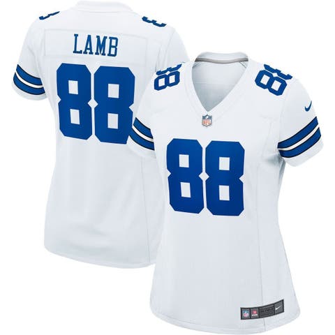 Women's Nike CeeDee Lamb White Dallas Cowboys 2nd Alternate Game Jersey